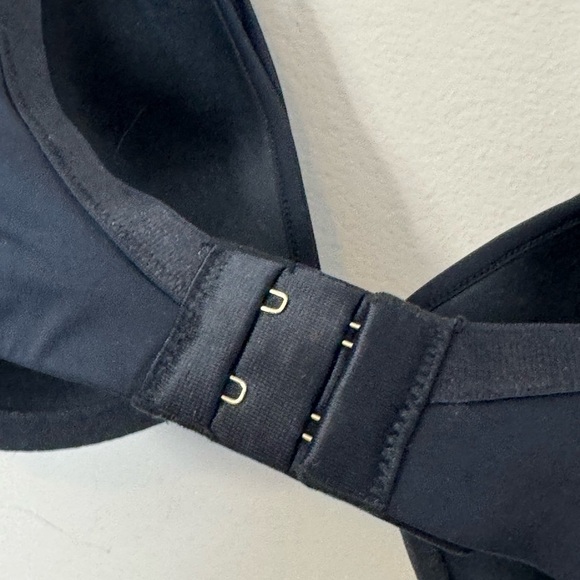 Thirdlove 24/7 Classic Uplift Plunge Mesh Bra Size 32F In Black - Picture 10 of 12